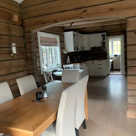 B Luxurious 4 Bedroom Mountain With Gaustatoppen View